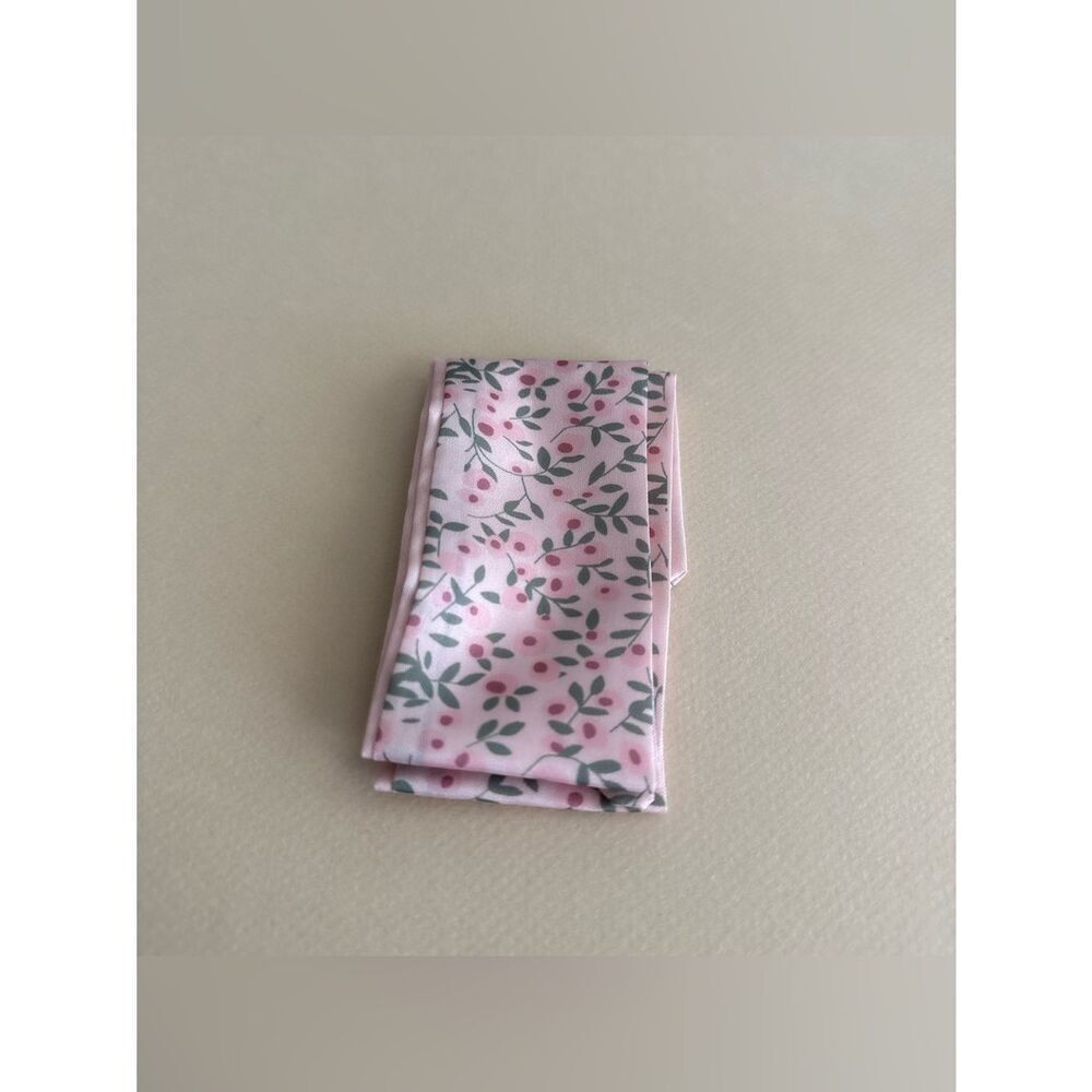 Pink Floral Hair Scarf M1621